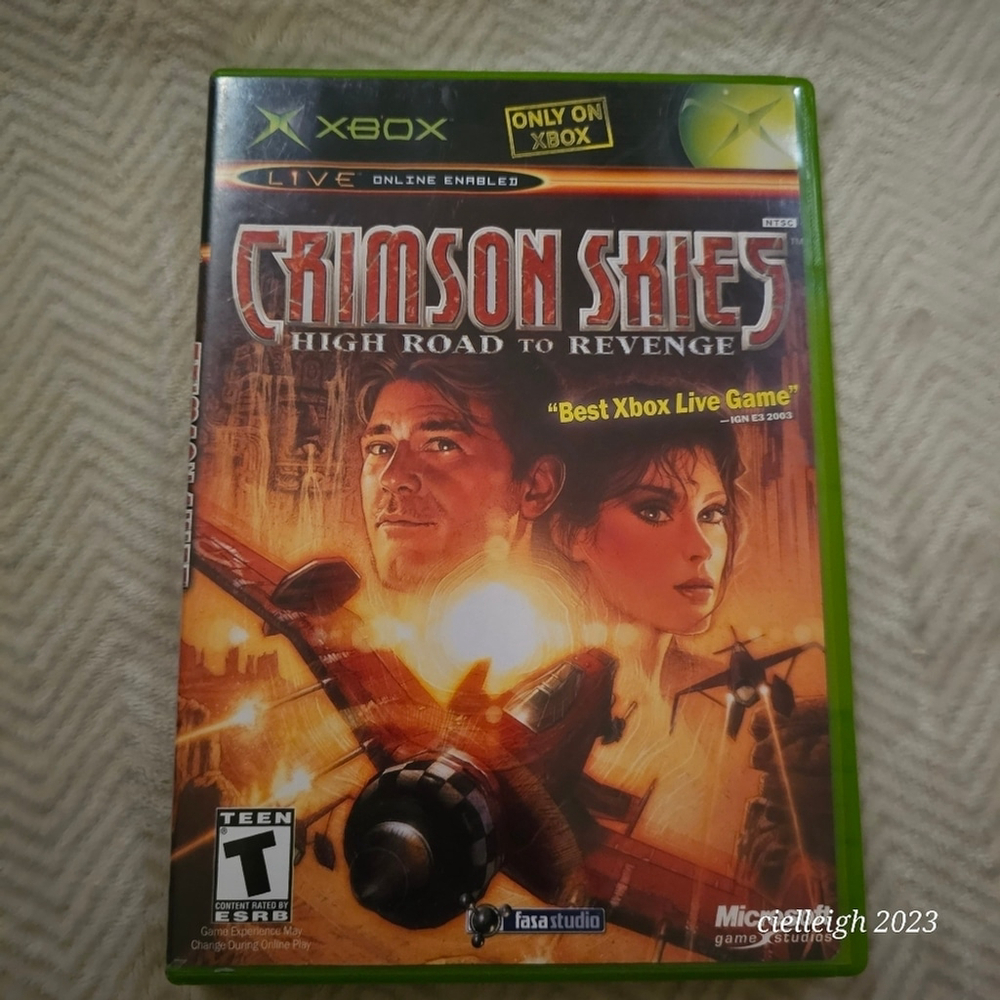 Crimson Skies - High Road to Revenge - XBOX game